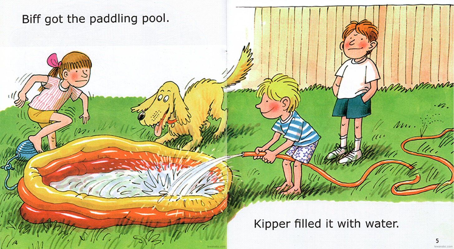 The Water Fight绘本故事第5页