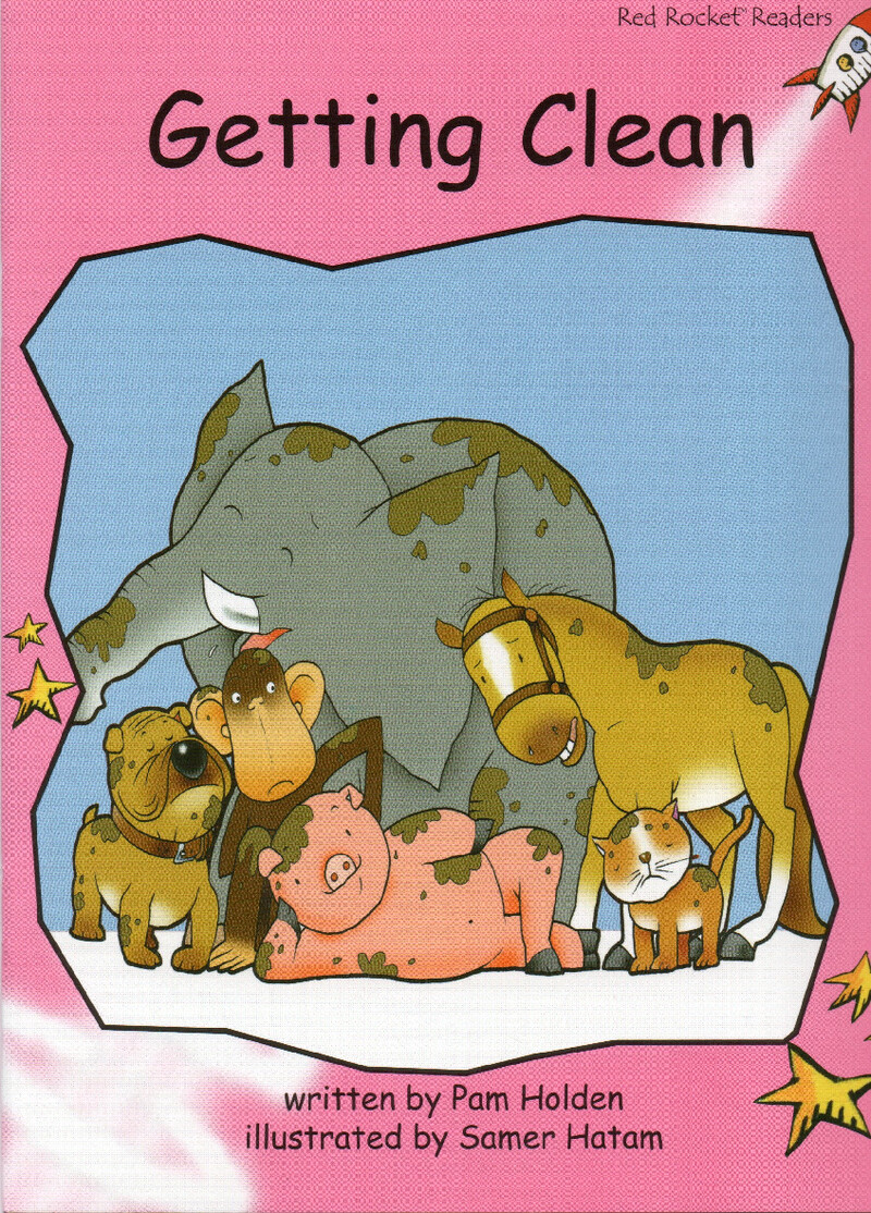 Getting Clean绘本故事第2页