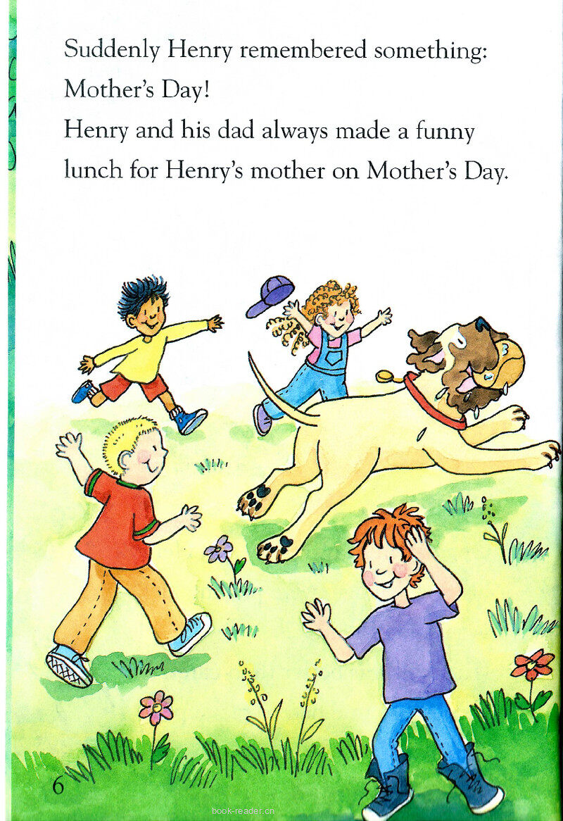 Henry and Mudge and The Funny Lunch绘本故事第4页