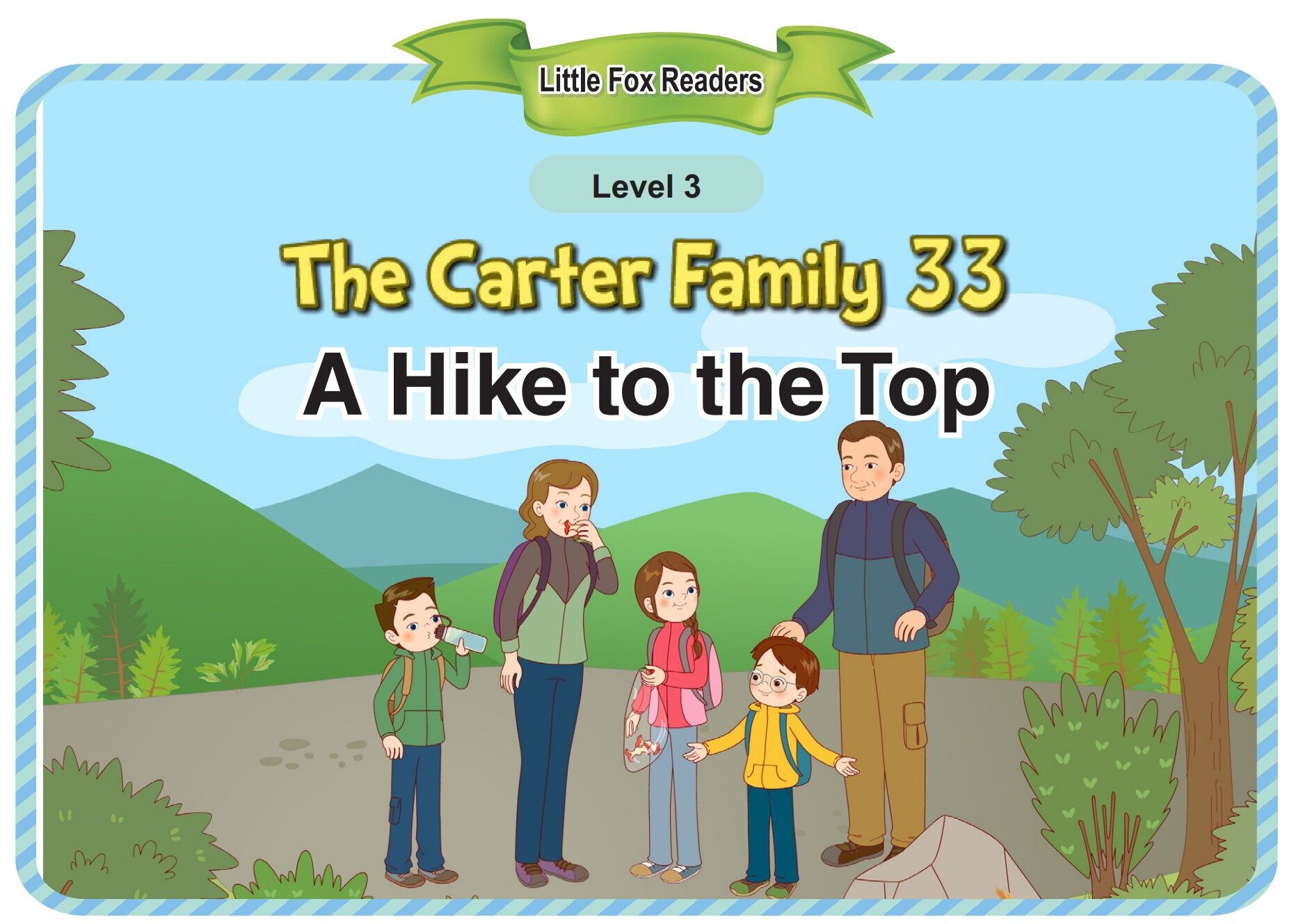 A Hike to the Top绘本故事第2页