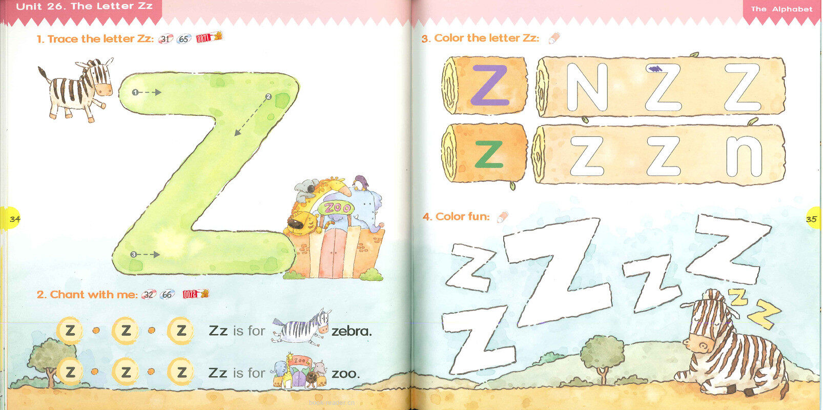 25 The Letter Zz绘本故事第3页