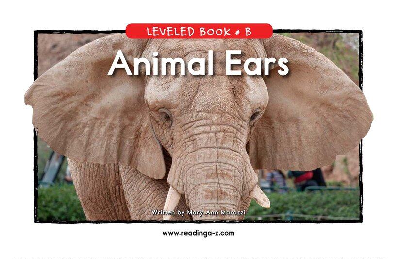 Animal Ears绘本故事第2页