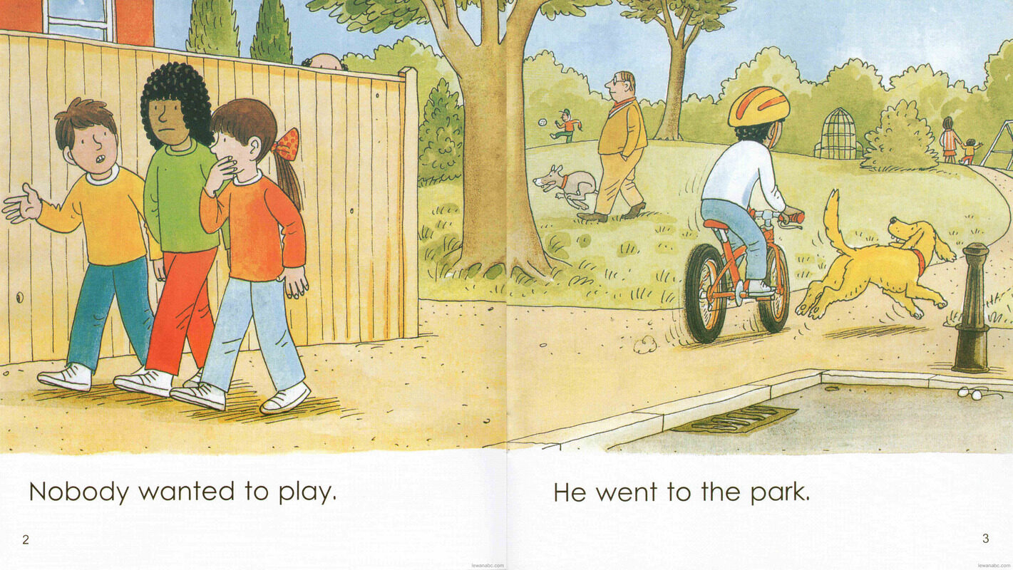 Nobody Wanted to Play绘本故事第4页