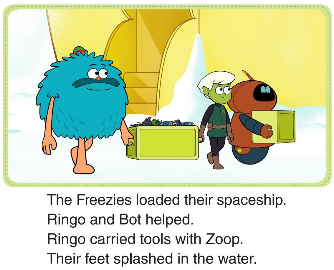 A Crack in the Ice.绘本故事第3页