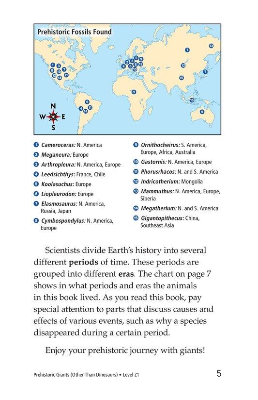 Prehistoric Giants (Other Than Dinosaurs)绘本故事第4页