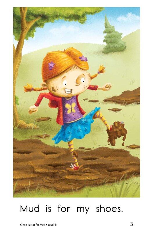 Clean Is Not for Me!绘本故事第3页