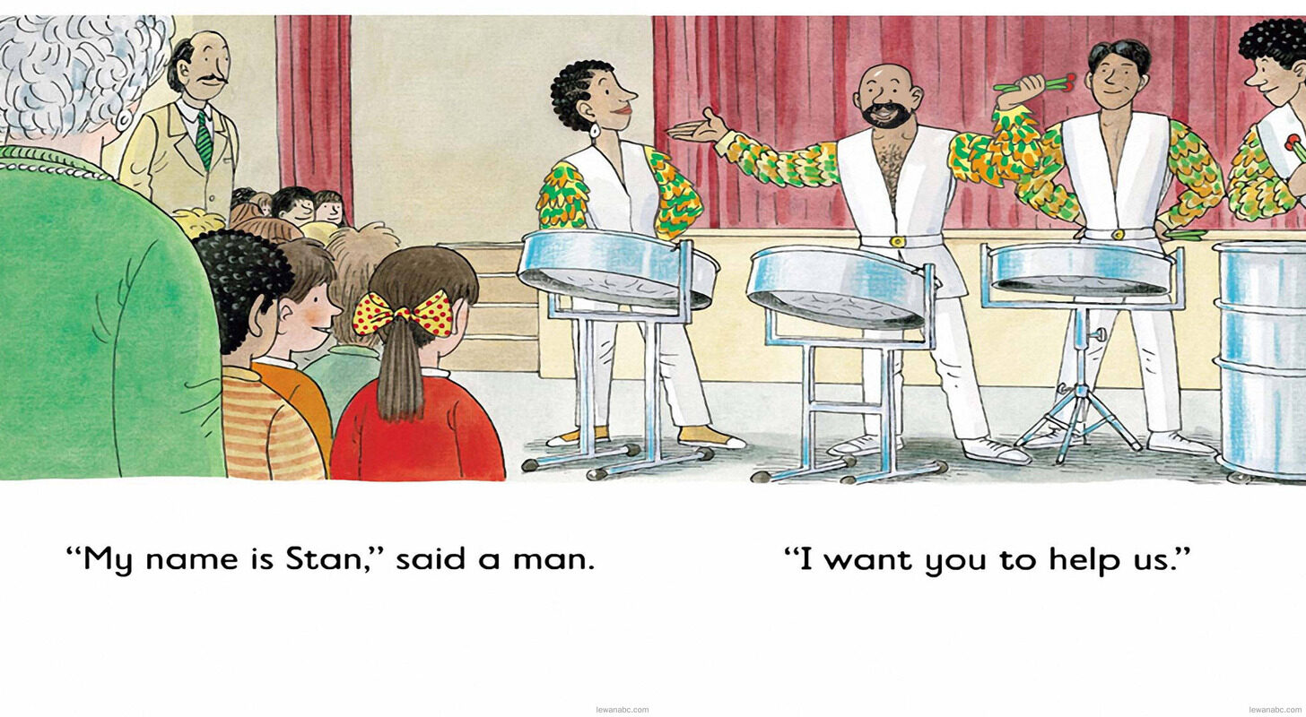 The Steel Band绘本故事第4页