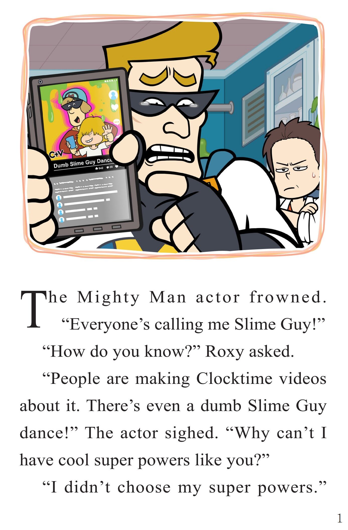 Superhero Talk绘本故事第3页