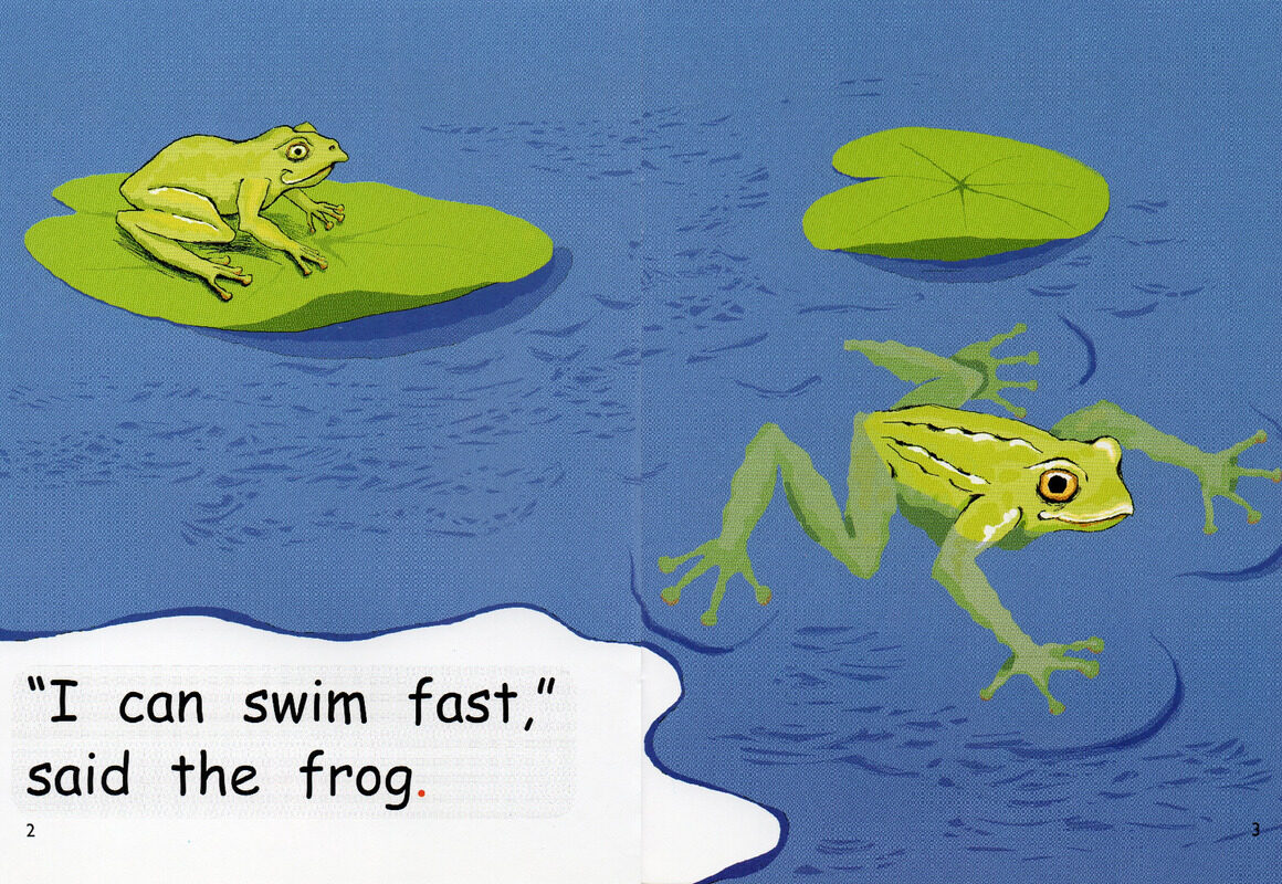 Watch Me Swim绘本故事第3页