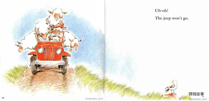 (14周)Sheep in a Jeep绘本故事第5页