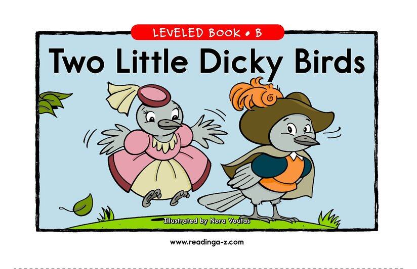 Two Little Dicky Birds绘本故事第2页