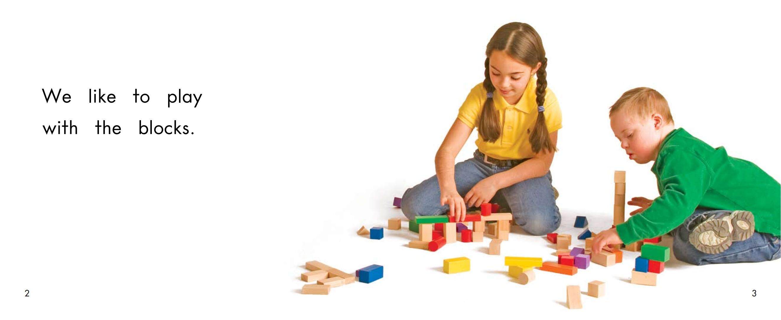 Playing together绘本故事第3页