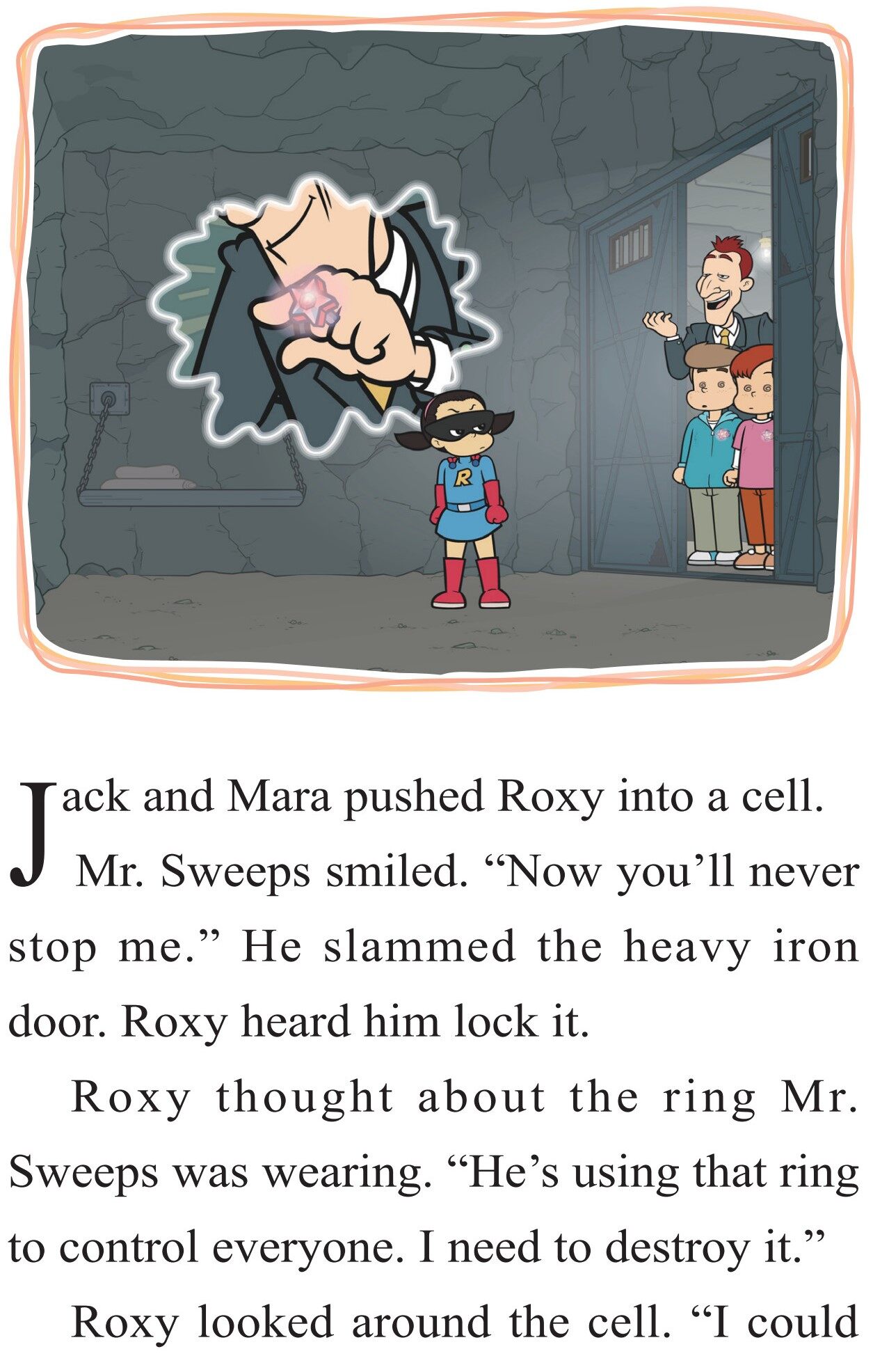 Locked Up!绘本故事第3页