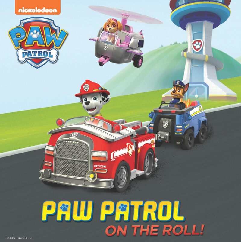 PAW Patrol on the Roll!绘本故事第2页