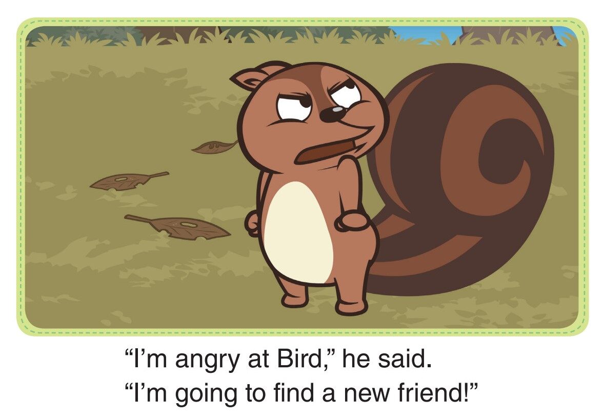 A New Friend绘本故事第4页