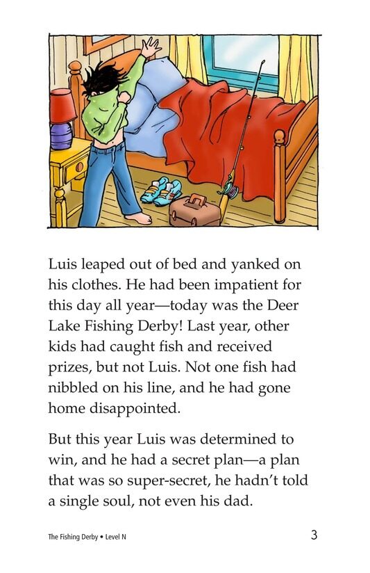 The Fishing Derby绘本故事第3页