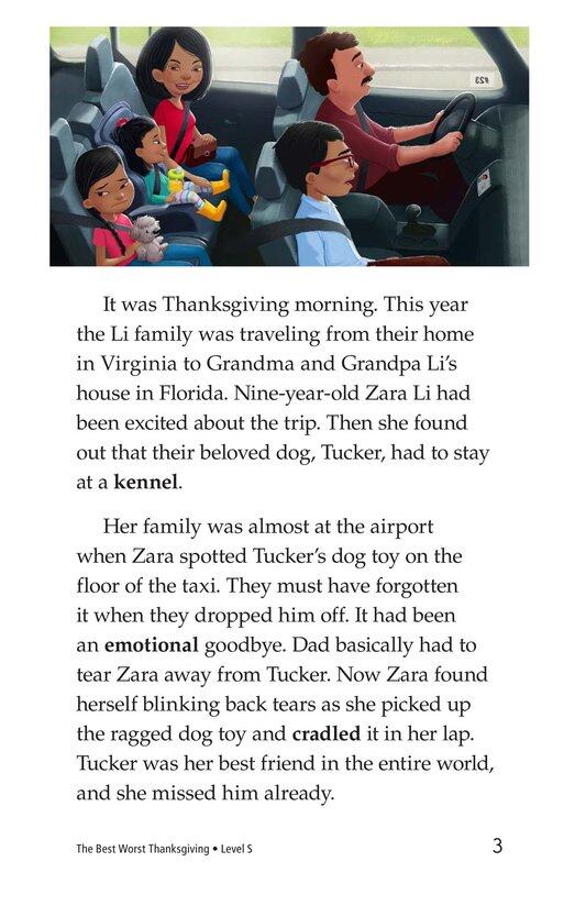 The Best Worst Thanksgiving绘本故事第3页