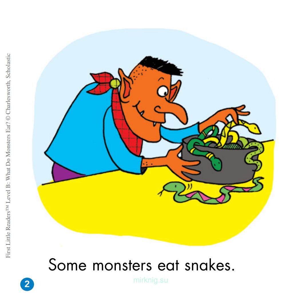 What Do Monsters Eat?绘本故事第3页