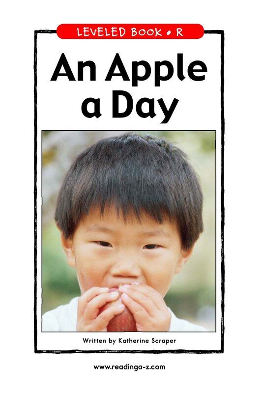 An Apple a Day绘本故事第2页