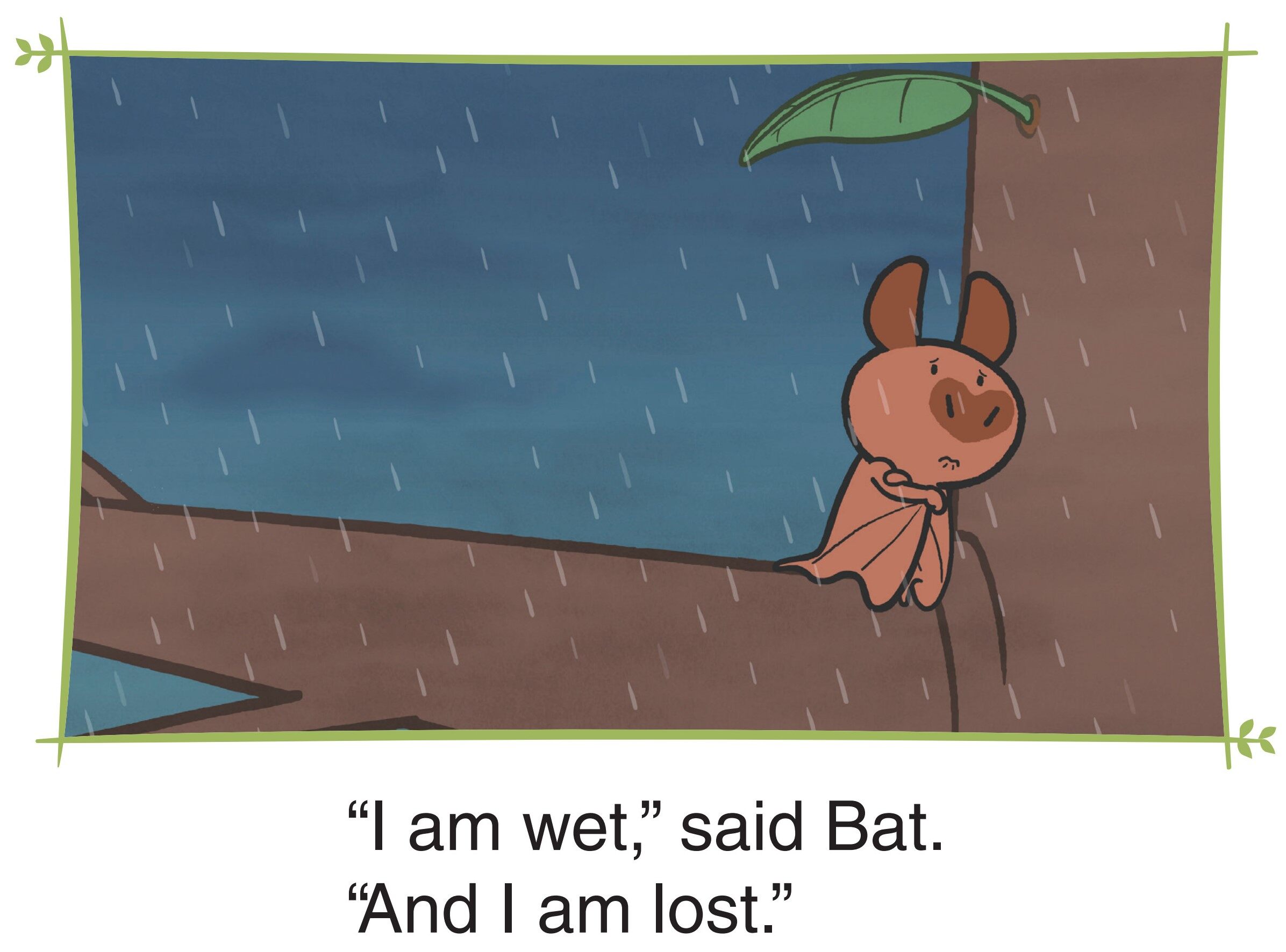 Lost in the Rain绘本故事第2页