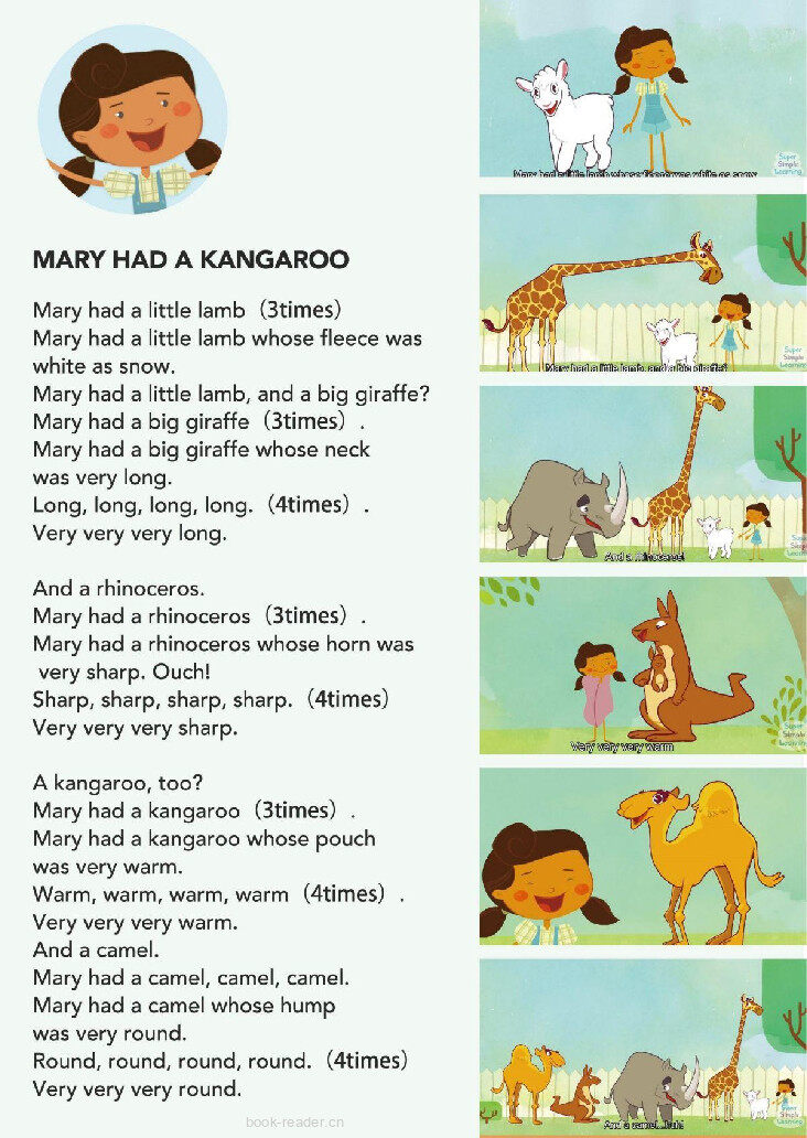 Mary Had A Kangaroo绘本故事第2页