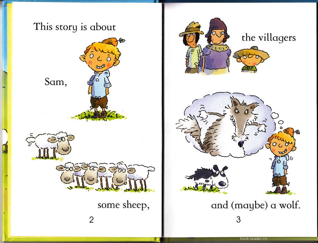 The Boy Who cried Wolf绘本故事第3页