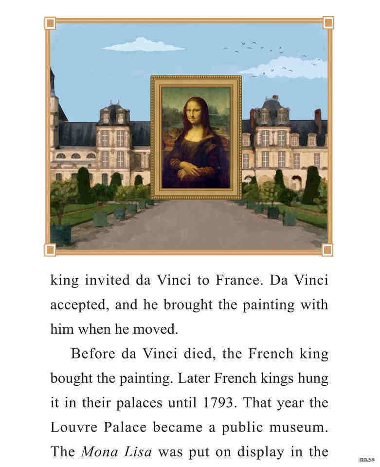 Mona Lisa on the Move绘本故事第3页