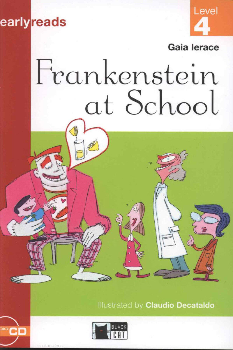 Frankenstein at School绘本故事第2页
