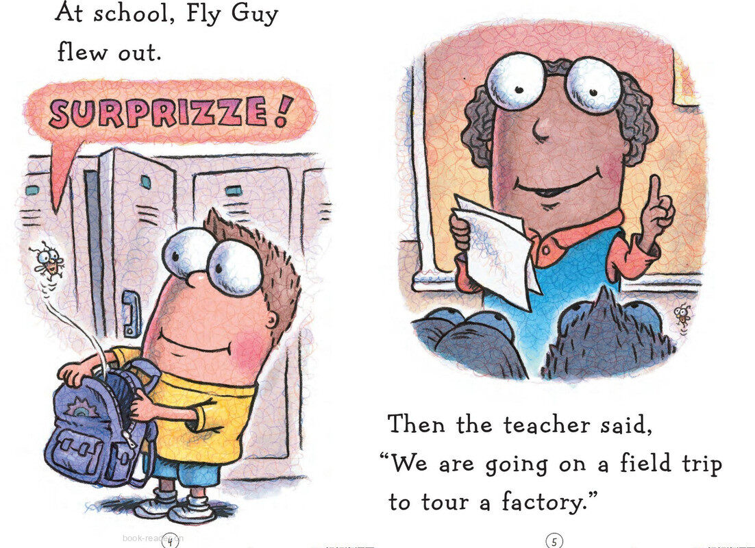 Fly Guy vs. The Flyswatter绘本故事第5页