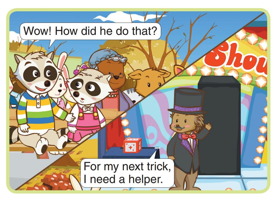 The Magic Show绘本故事第4页