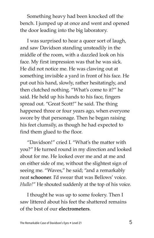 The Remarkable Case of Davidson's Eyes绘本故事第4页