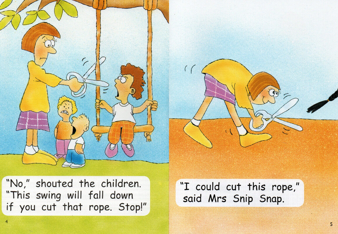 Mrs Snip Snap绘本故事第4页