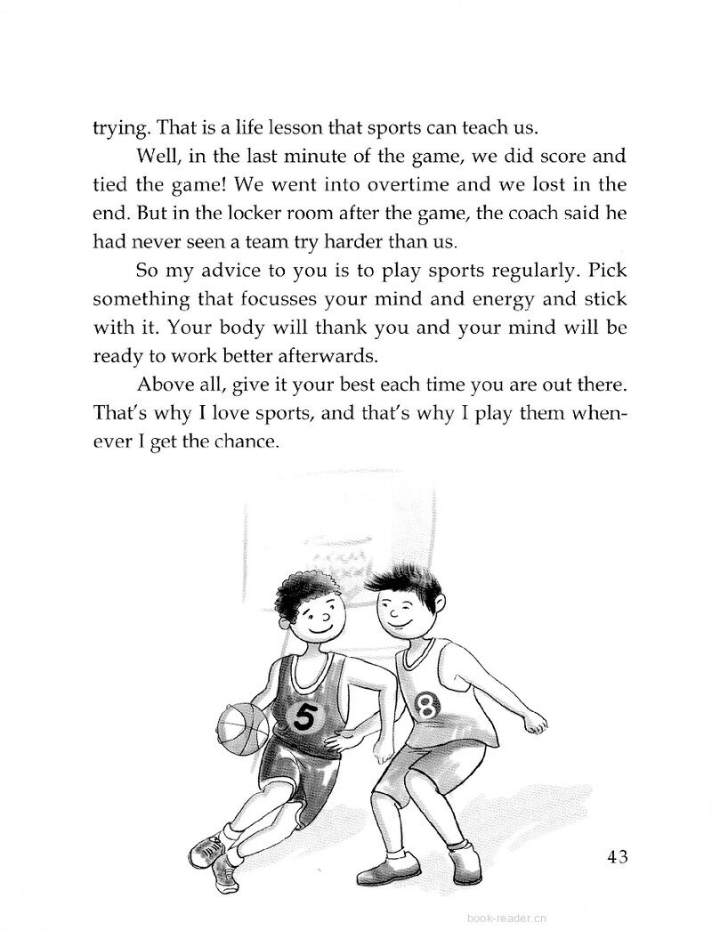 Why I Play Sports绘本故事第3页