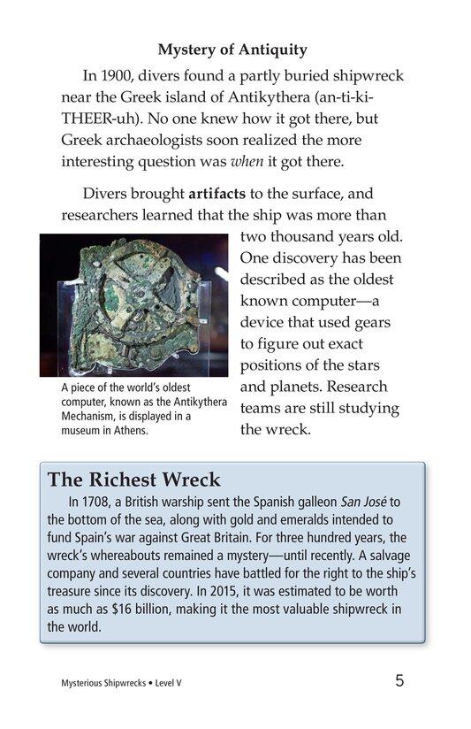 Mysterious Shipwrecks绘本故事第4页