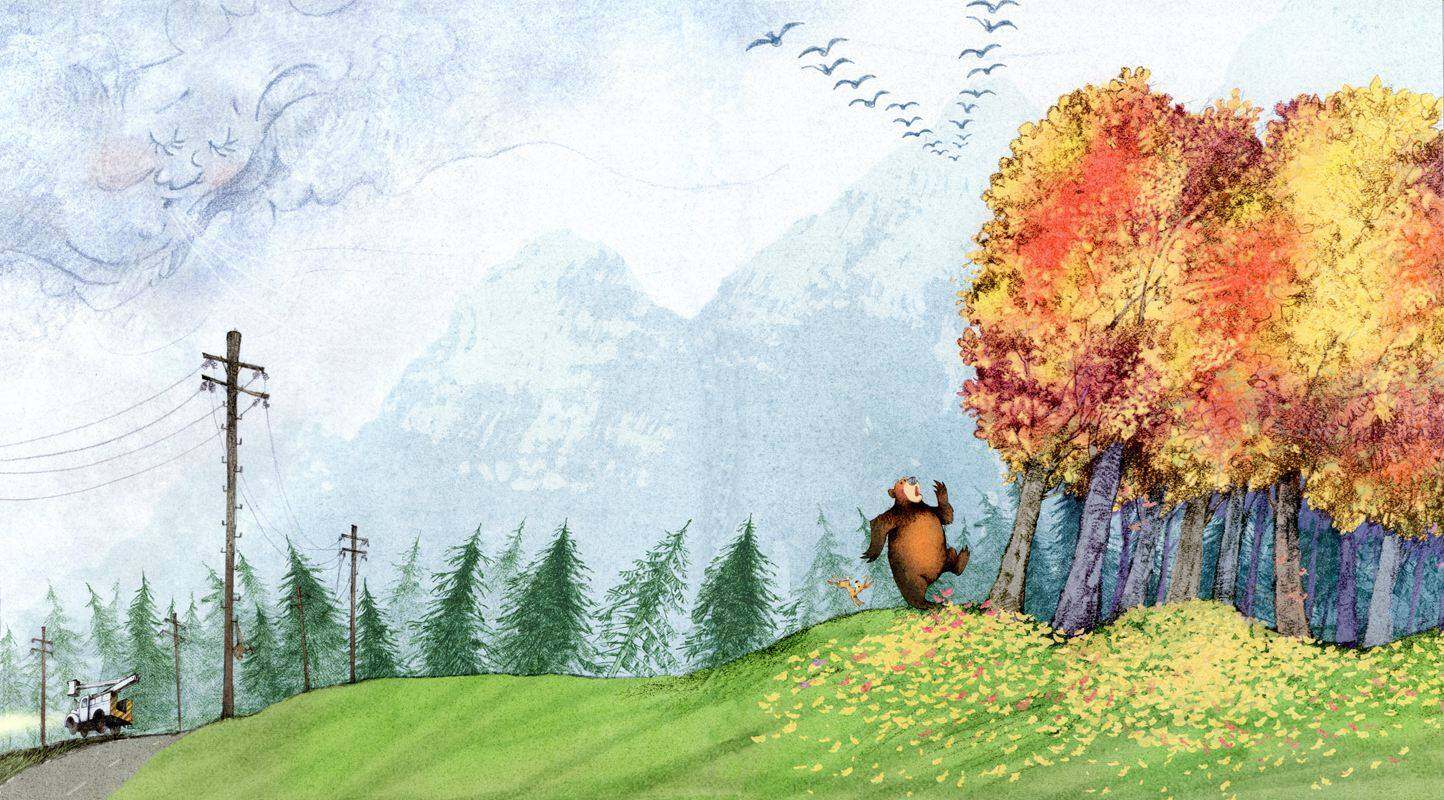 阿嚏，大熊，阿嚏绘本故事第2页