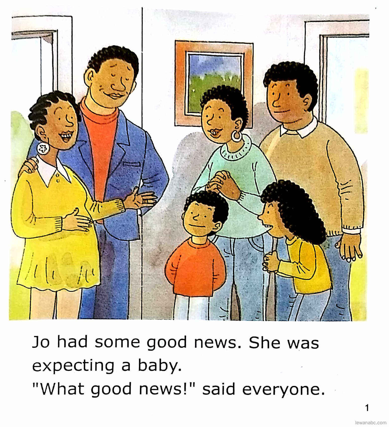 The New Baby绘本故事第3页