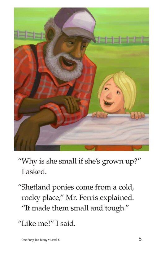One Pony Too Many绘本故事第5页