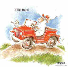 (14周)Sheep in a Jeep绘本故事第3页