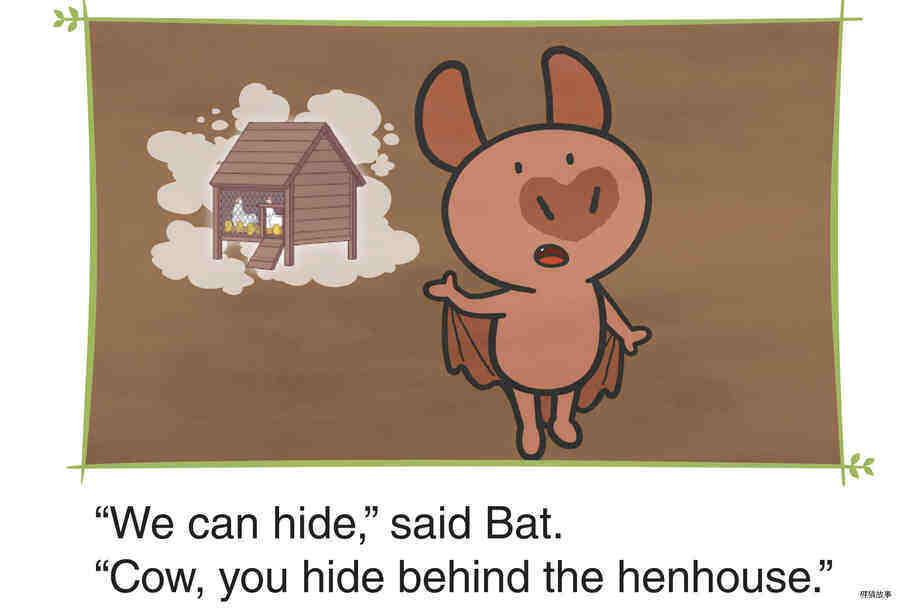 Bat Knows What to Do绘本故事第4页