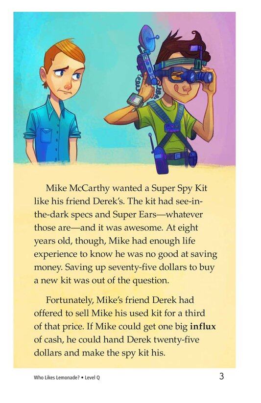 Book 2 Who Likes Lemonade绘本故事第3页