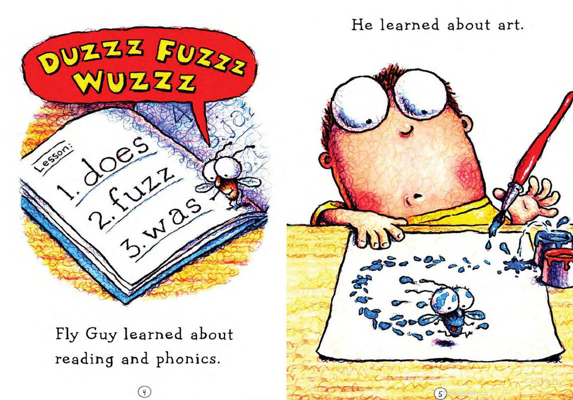 Super Fly Guy!绘本故事第5页