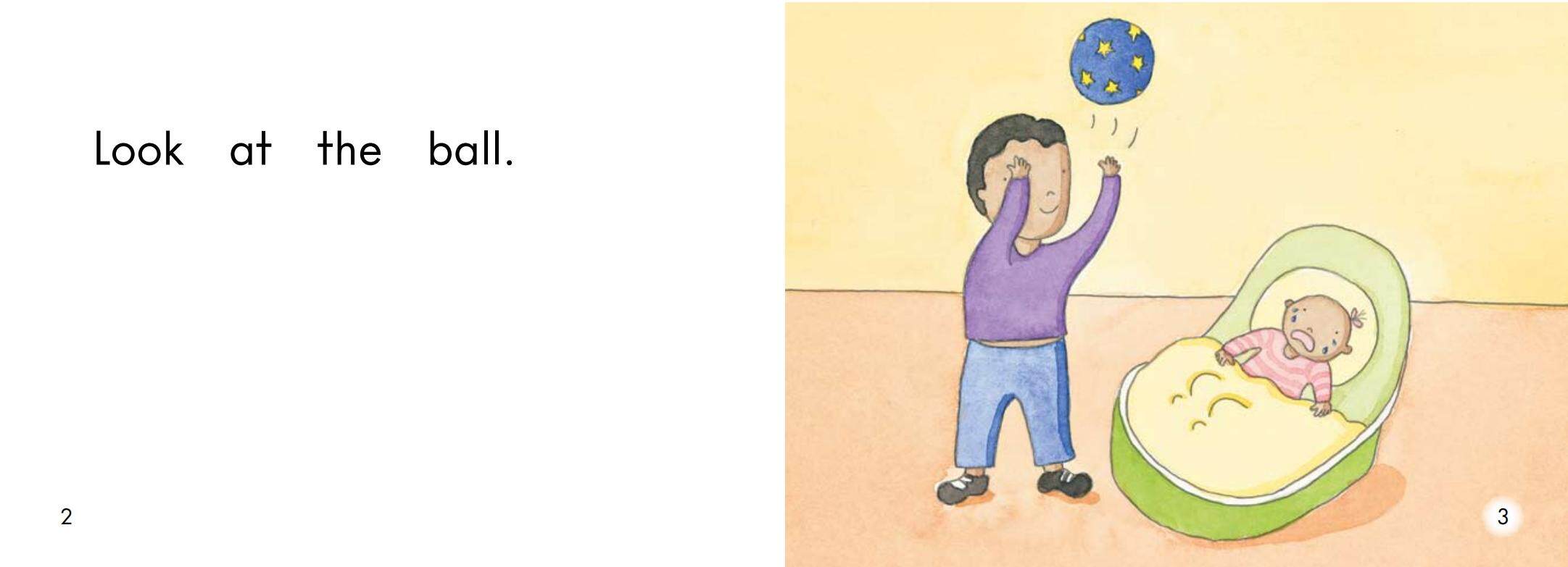 My baby sister绘本故事第3页