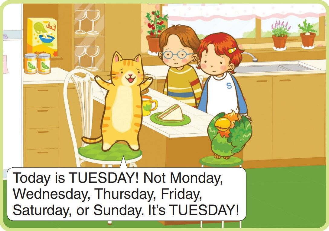 What Day Is It Today?绘本故事第5页