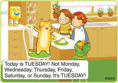 What Day Is It Today?绘本故事第5页