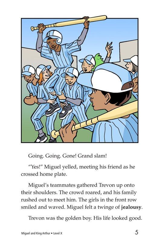 Miguel and King Arthur绘本故事第4页