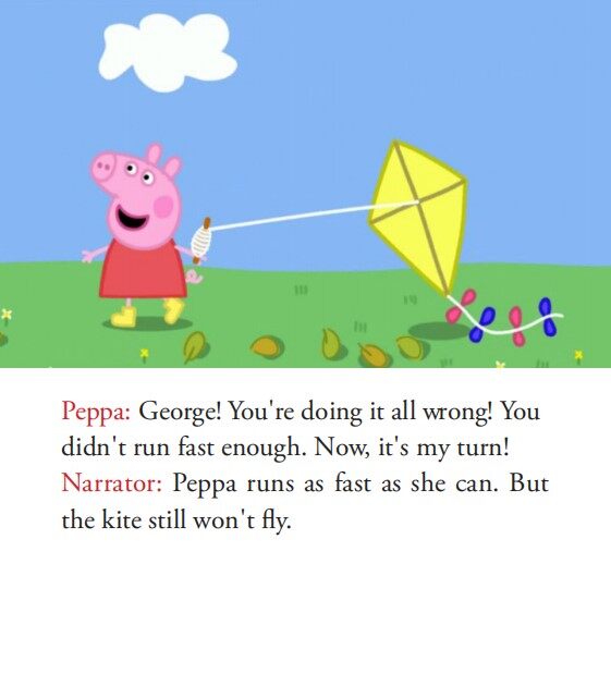 flying a kite绘本故事第5页