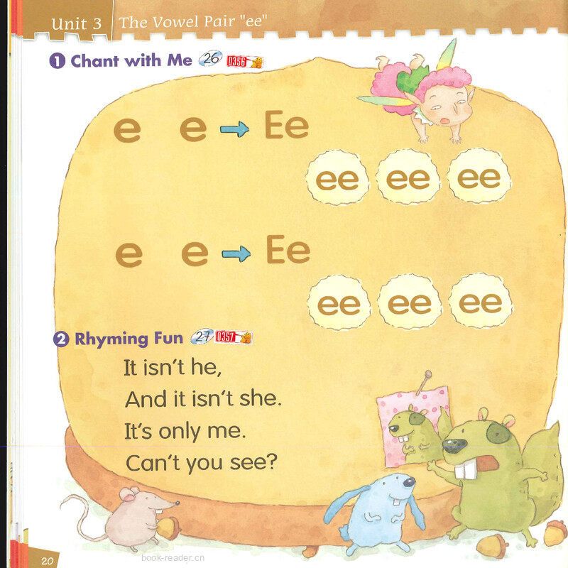 3 The Vowel Pair 'ee'绘本故事第3页