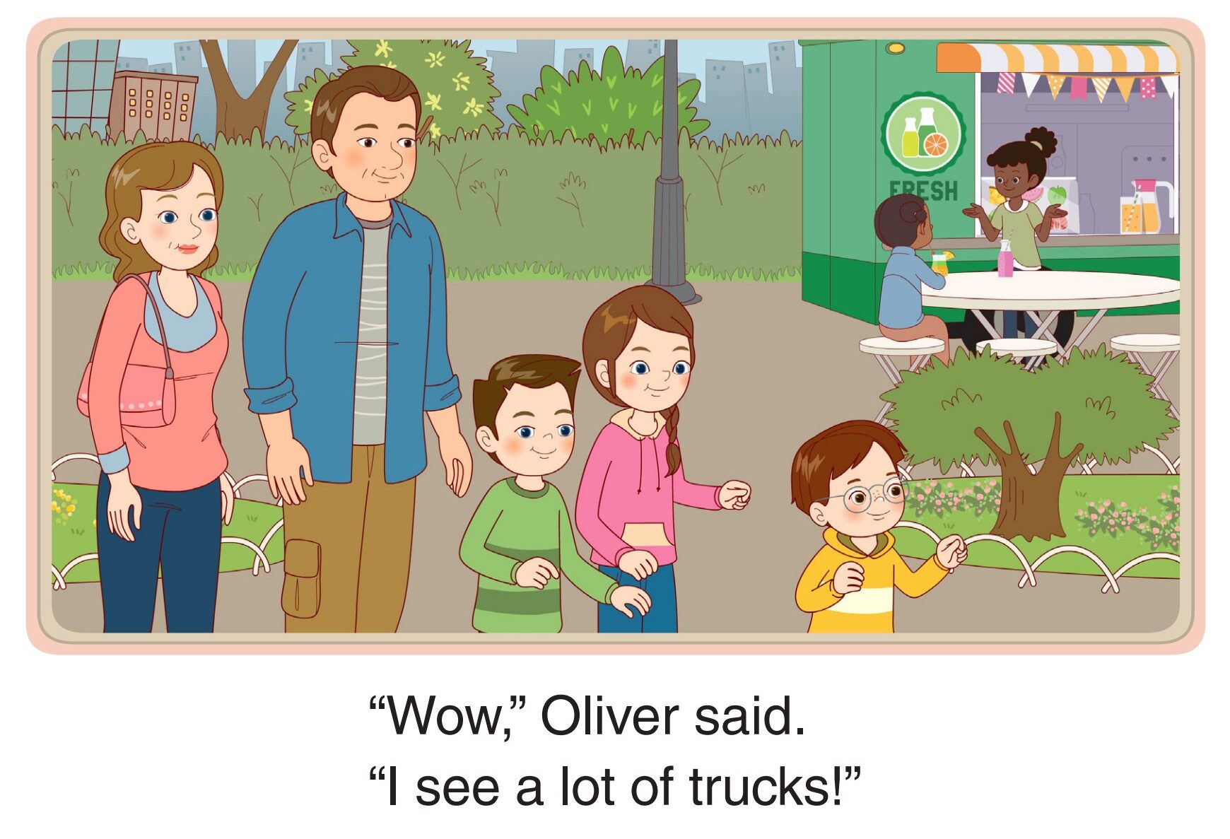 Food Truck Festival绘本故事第2页