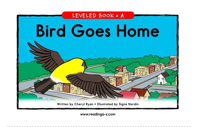 Bird Goes Home绘本故事第2页