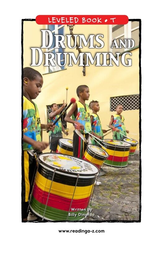 Drums and Drumming绘本故事第2页